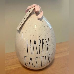 Rae Dunn Small Speckled Ceramic Easter Egg Decor